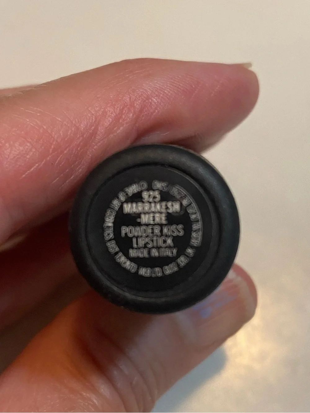 MAC- Marakesh-Mere- Powder Kiss lipstick